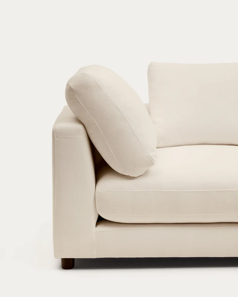 Gala Right Chaise Longue - Beige Chenille