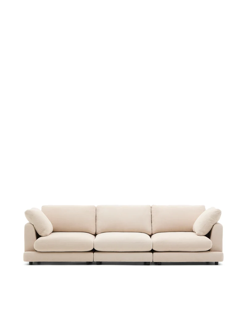 Gala 4-seater - Beige Chenille