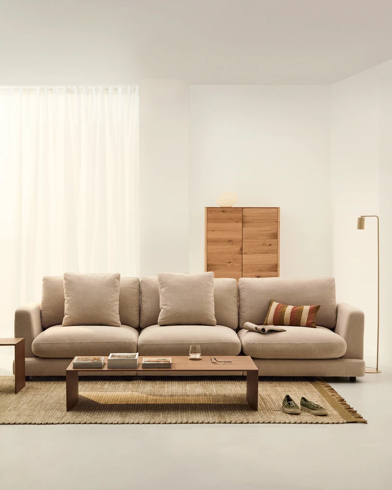 Gala 4-seater - Beige Chenille