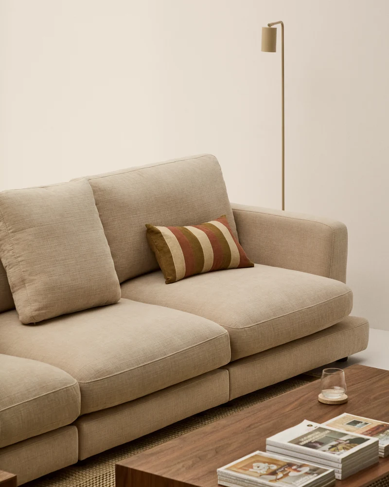 Gala 4-seater - Beige Chenille