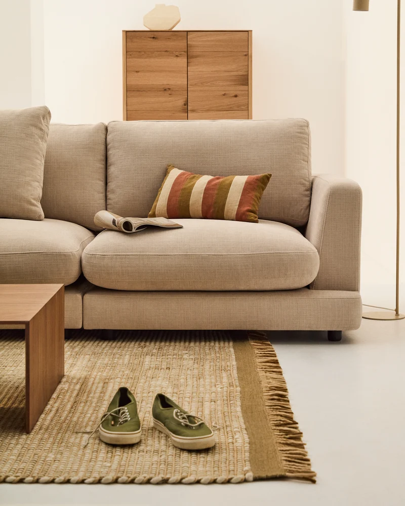 Gala 4-seater - Beige Chenille