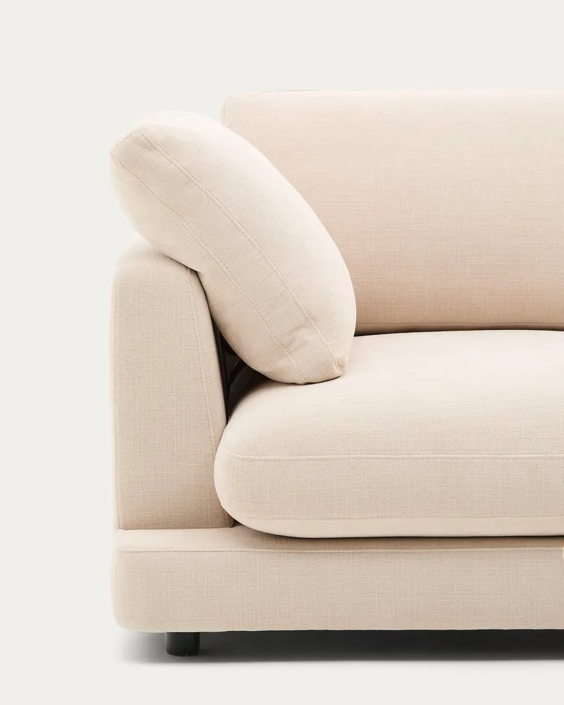 Gala 4-seater - Beige Chenille