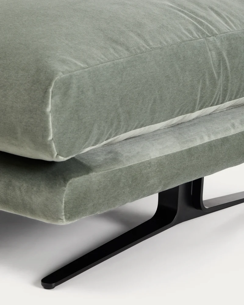 Veliro Footrest - Green Velvet