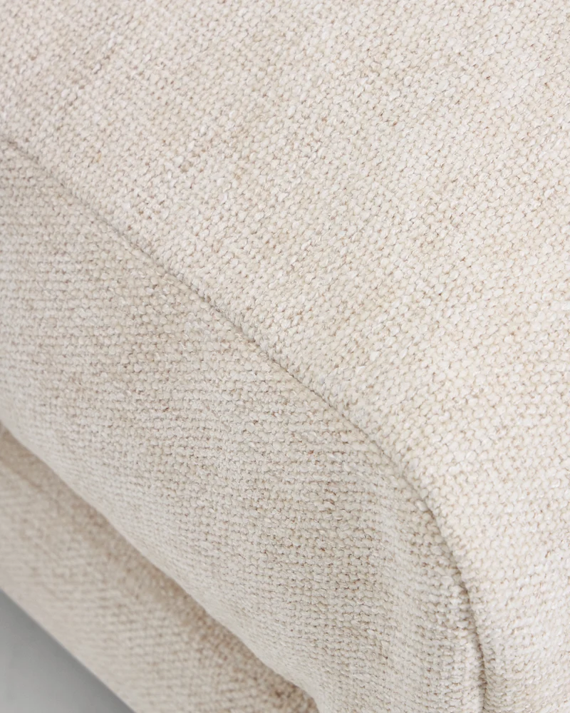 Veliro Footrest - Beige Chenille