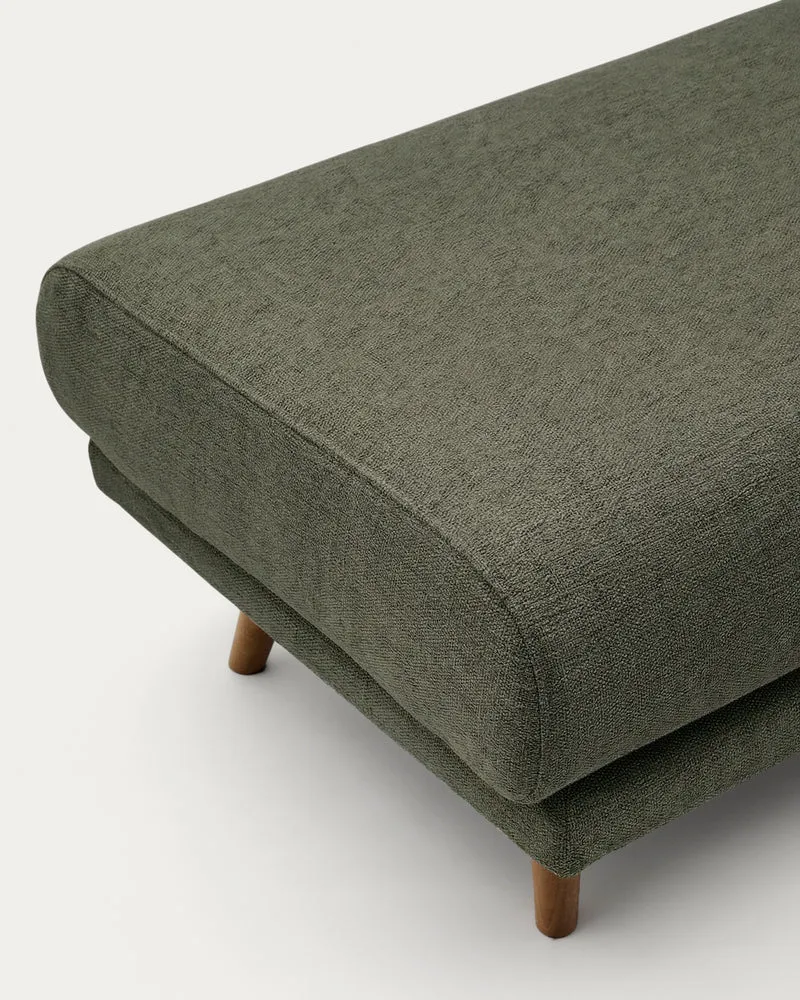 Karin footrest - Walnut legs