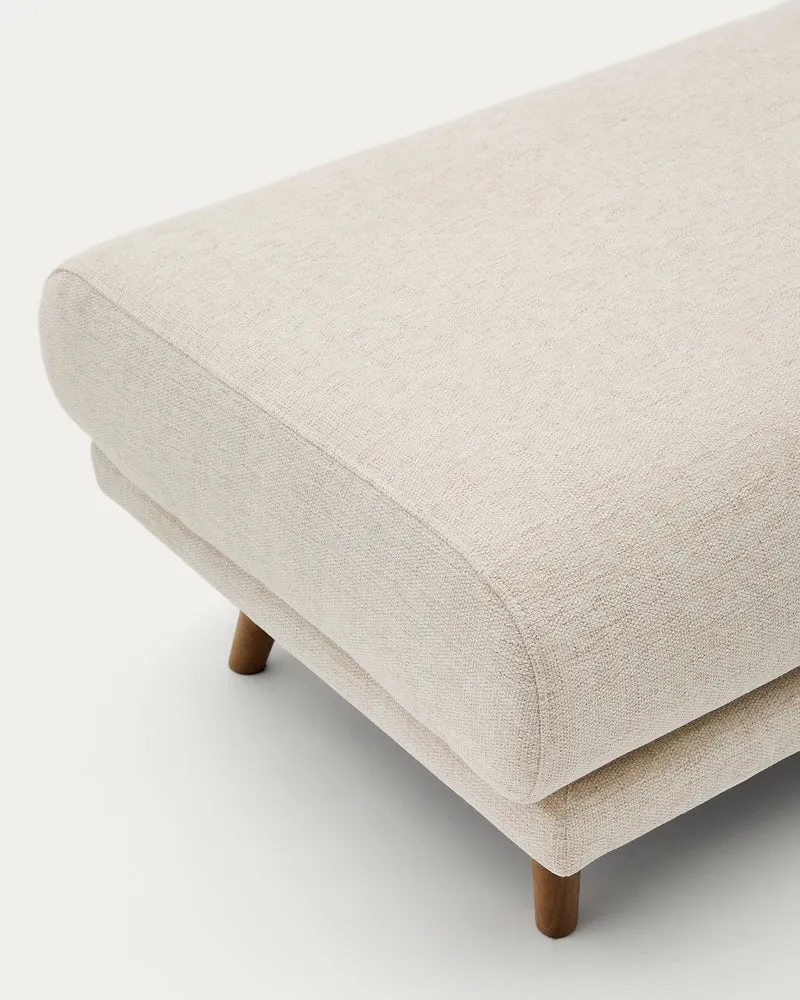 Karin footrest - Walnut legs