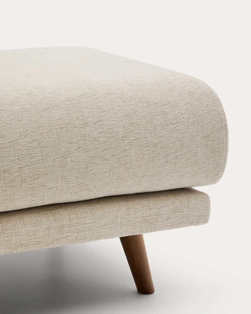 Karin footrest - Walnut legs