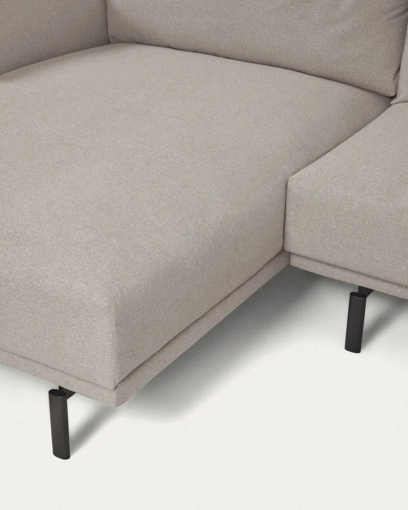 Galene 3 Seater with Chaise - Beige