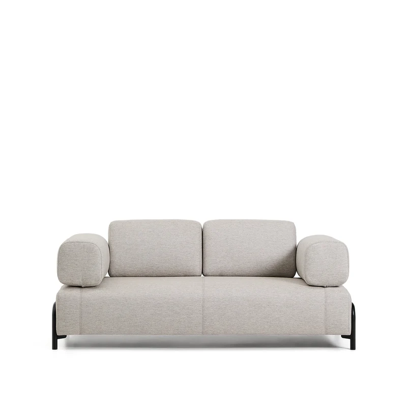 Compo 2-seater - Grey-Beige