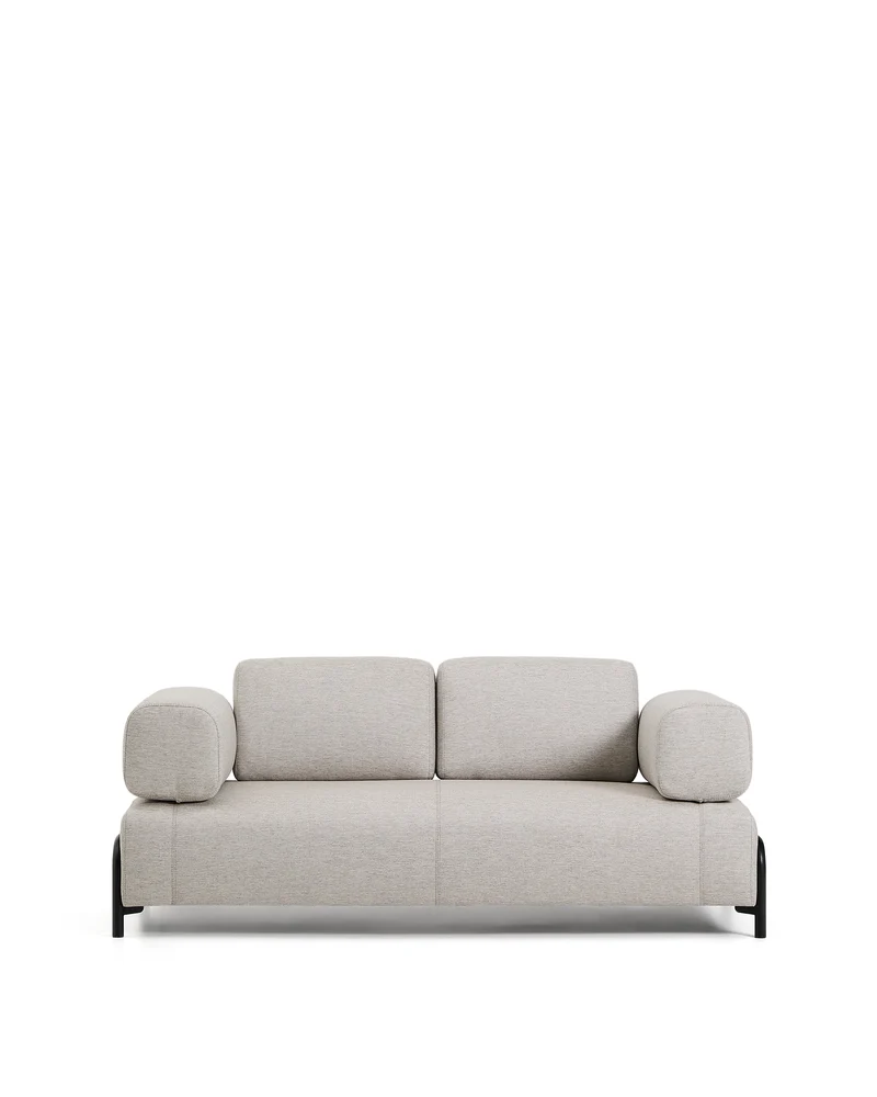 Compo 2-seater - Grey-Beige