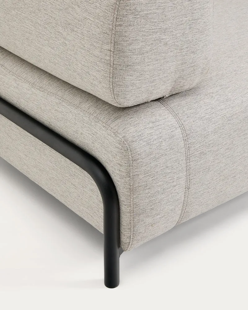 Compo 2-seater - Grey-Beige