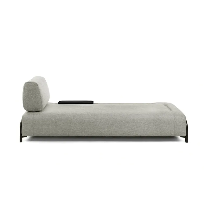 Compo 3-seater with Small Tray - Grey-Beige