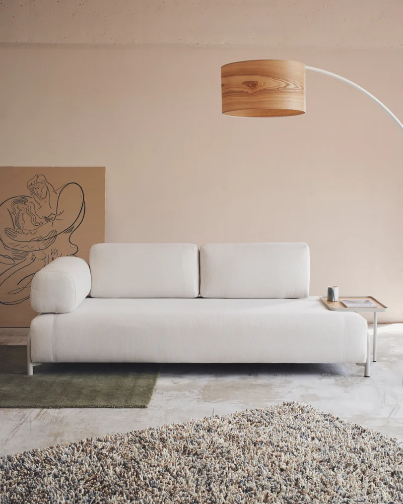Compo arm - Beige Chenille