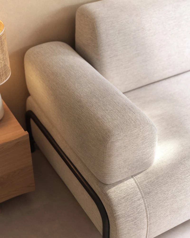 Compo arm - Beige-Grey