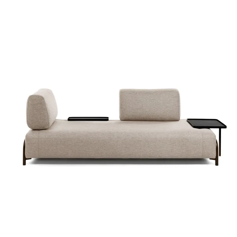 Compo 3-seater module - Grey-Beige