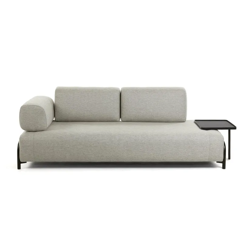Compo 3-seater module - Grey-Beige