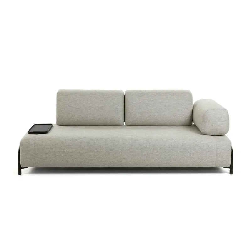 Compo 3-seater module - Grey-Beige