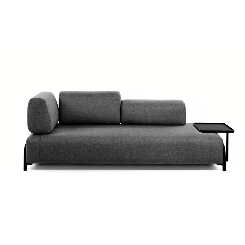 Compo 3-seater module - Dark Grey