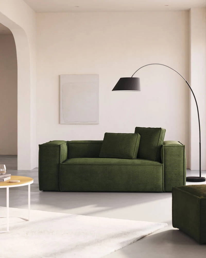 Blok 2-seater - Green Corduroy