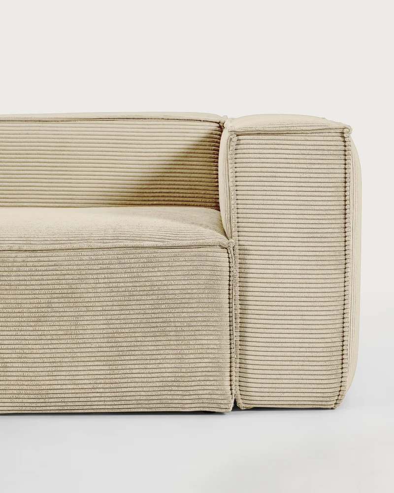 Blok 3-seater - Natural Corduroy