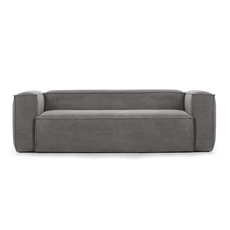Blok 3-seater - Grey Corduroy