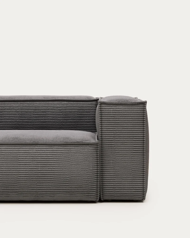 Blok 3-seater - Grey Corduroy