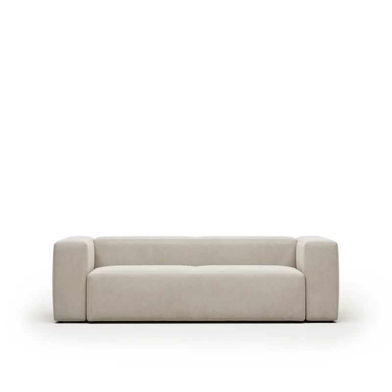 Blok 3-seater - Beige Chenille