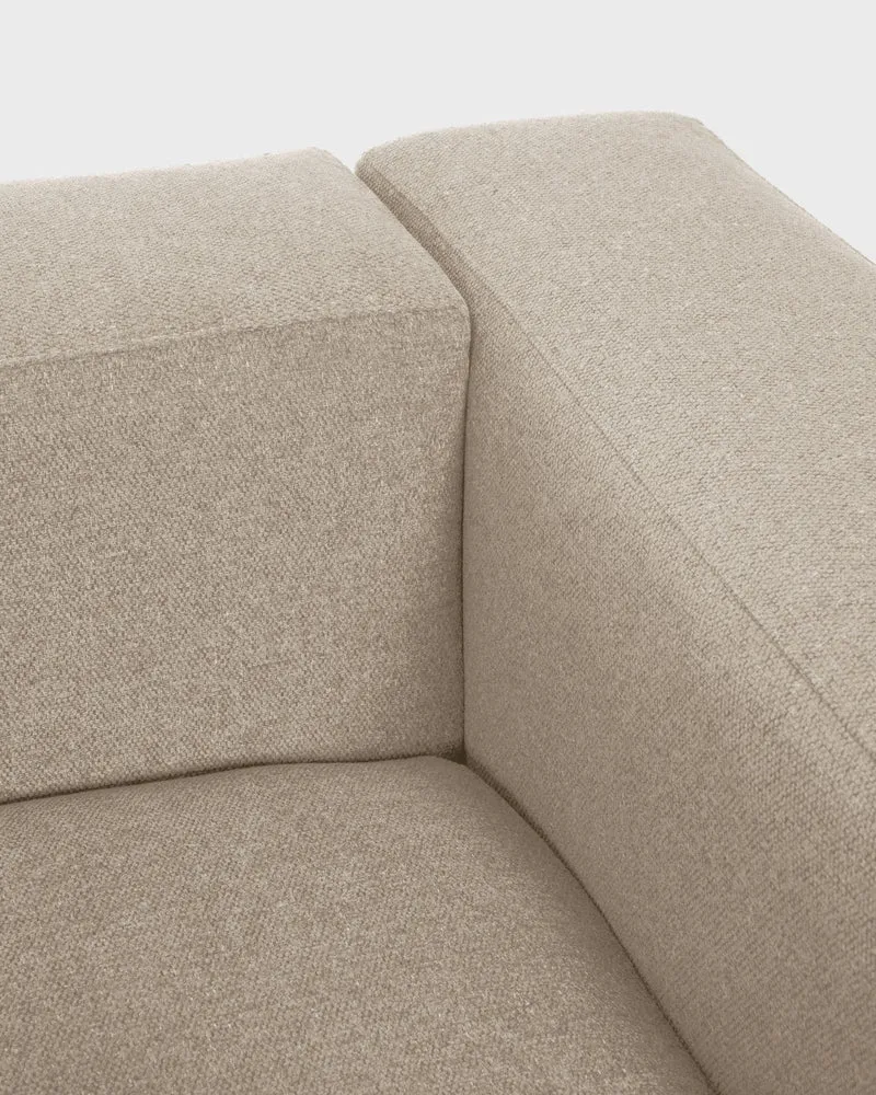 Blok 3-seater - Beige Chenille