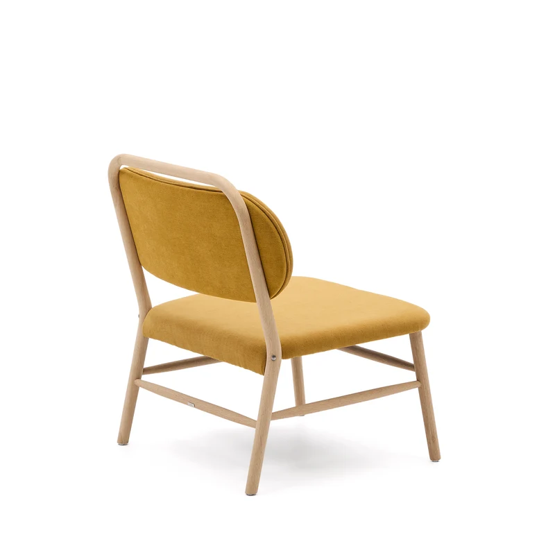 Helda armchair in mustard
