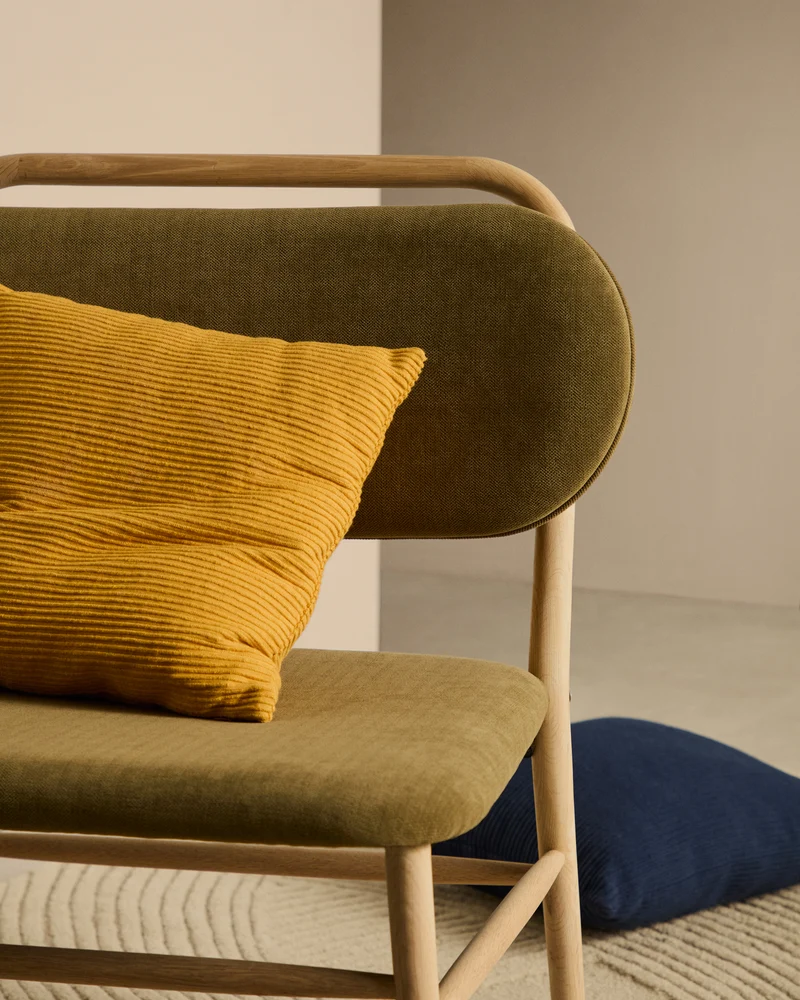 Helda armchair in green