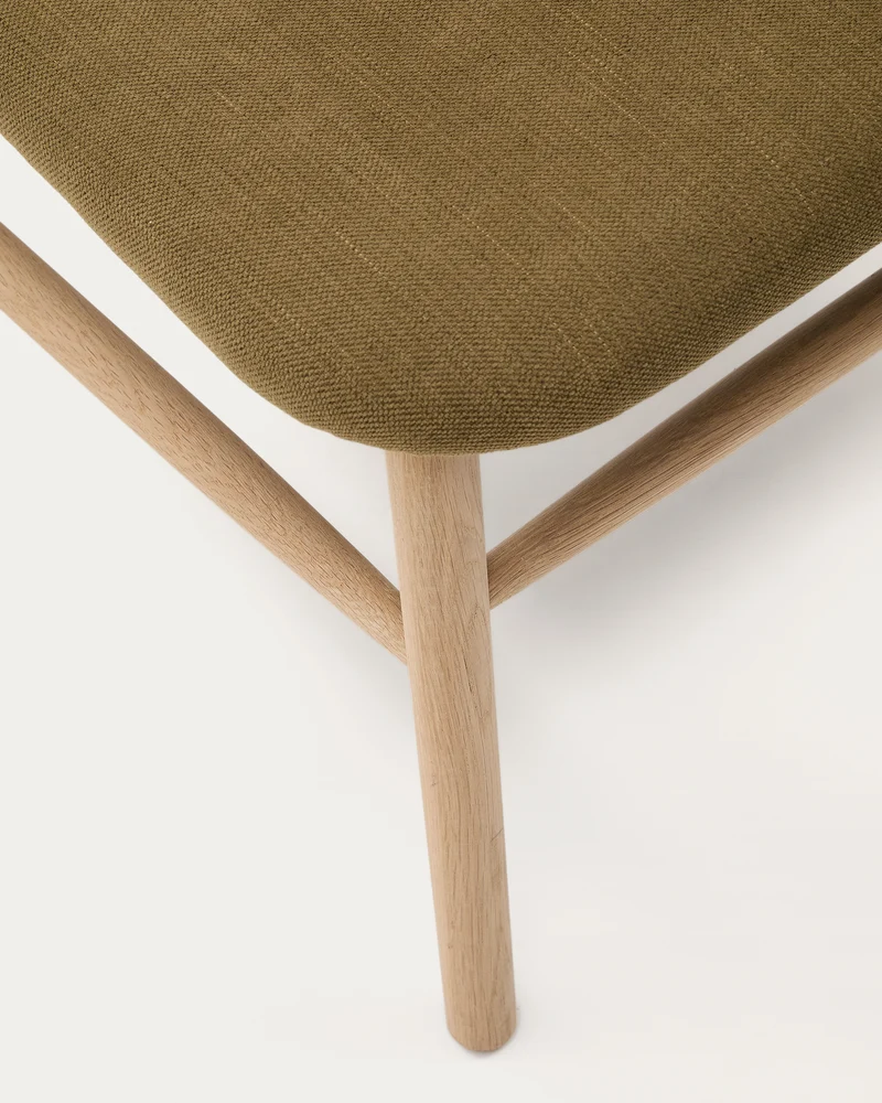 Helda armchair in green