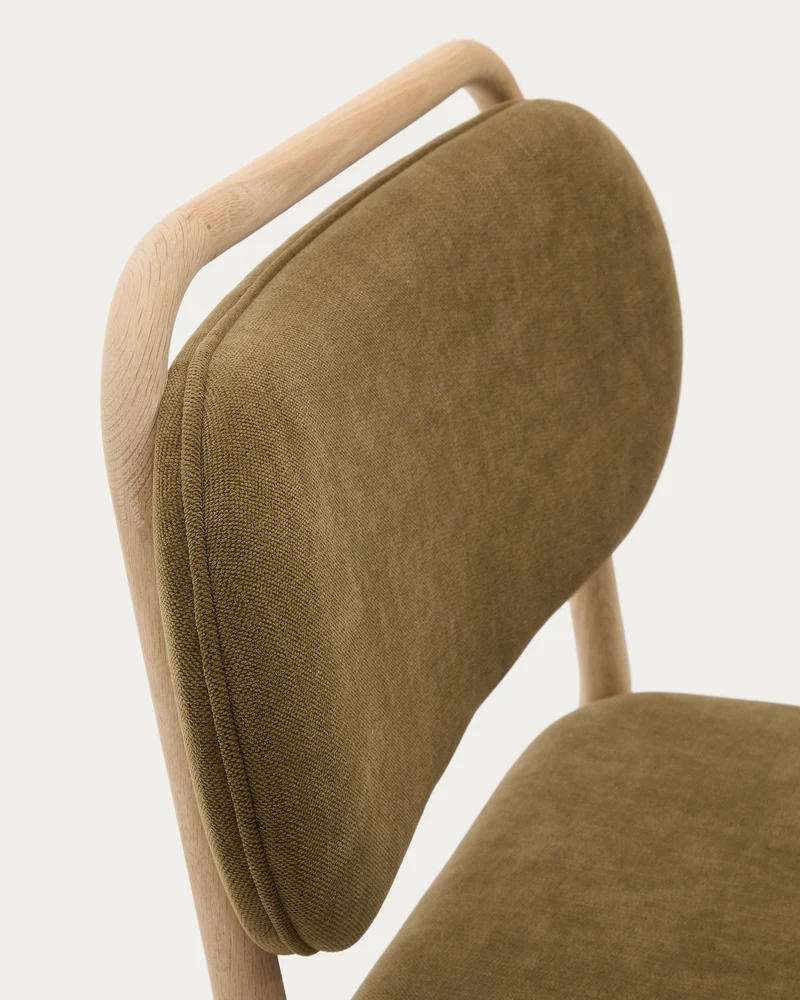 Helda armchair in green