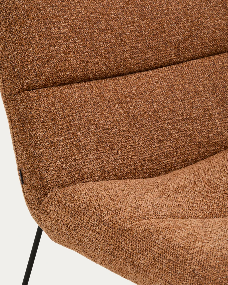 Asen Armchair - Terracotta Chenille