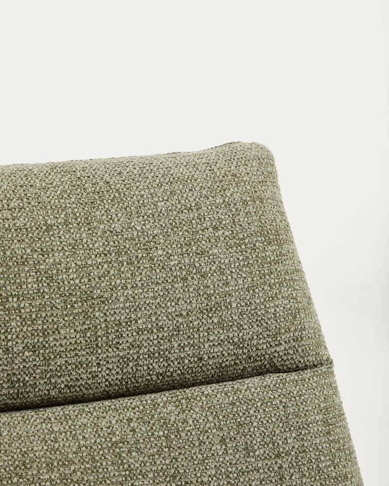 Asen Armchair - Green Chenille