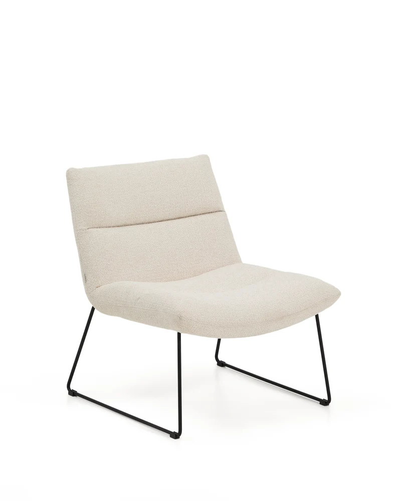 Asen Armchair - Beige Chenille