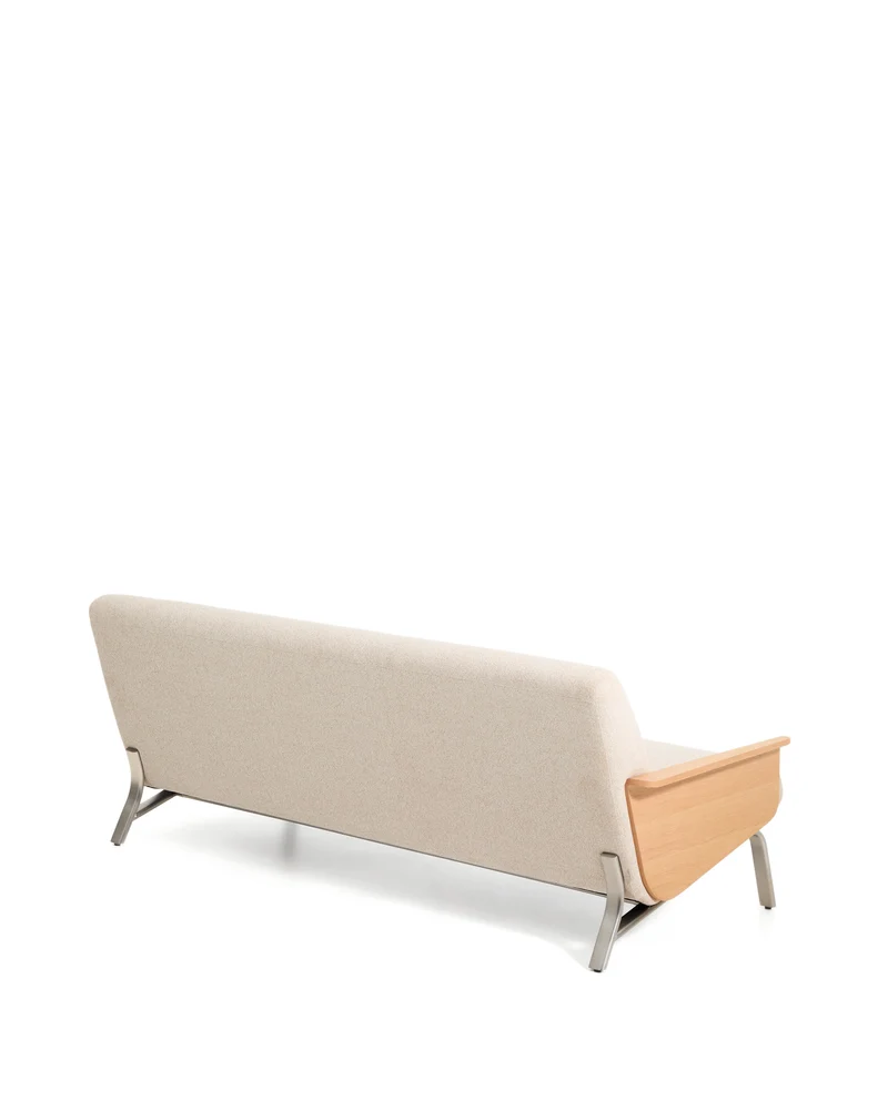 Amsen 3-Seater Sofa - Beige Chenille