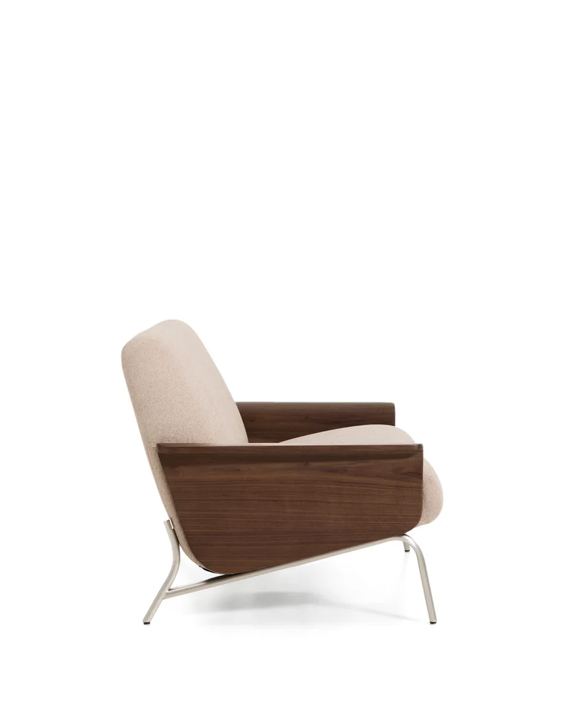 Amsen 3-Seater - Light Brown Chenille