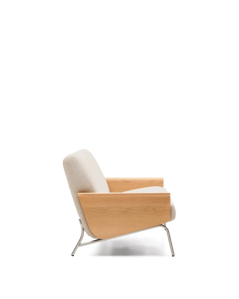 Amsen 2-Seater - Beige Chenille