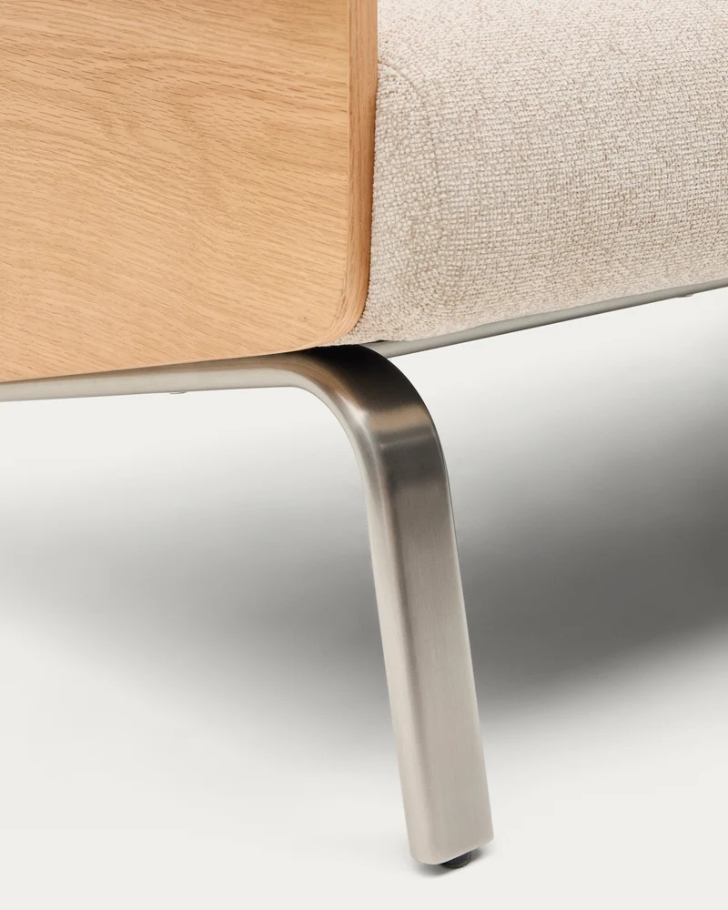 Amsen 2-Seater - Beige Chenille