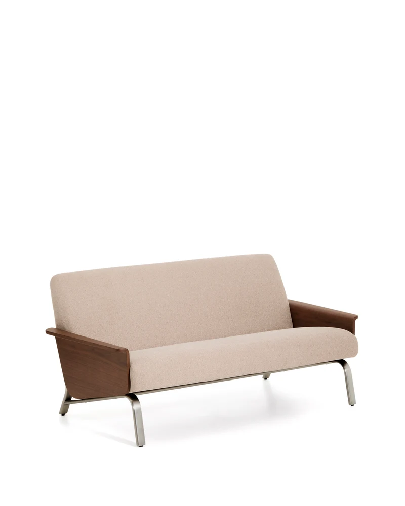 Amsen 2-Seater - Light Brown Chenille