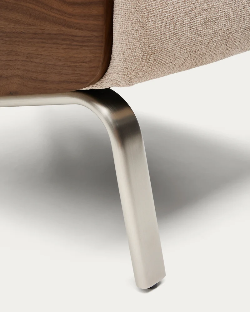 Amsen 2-Seater - Light Brown Chenille