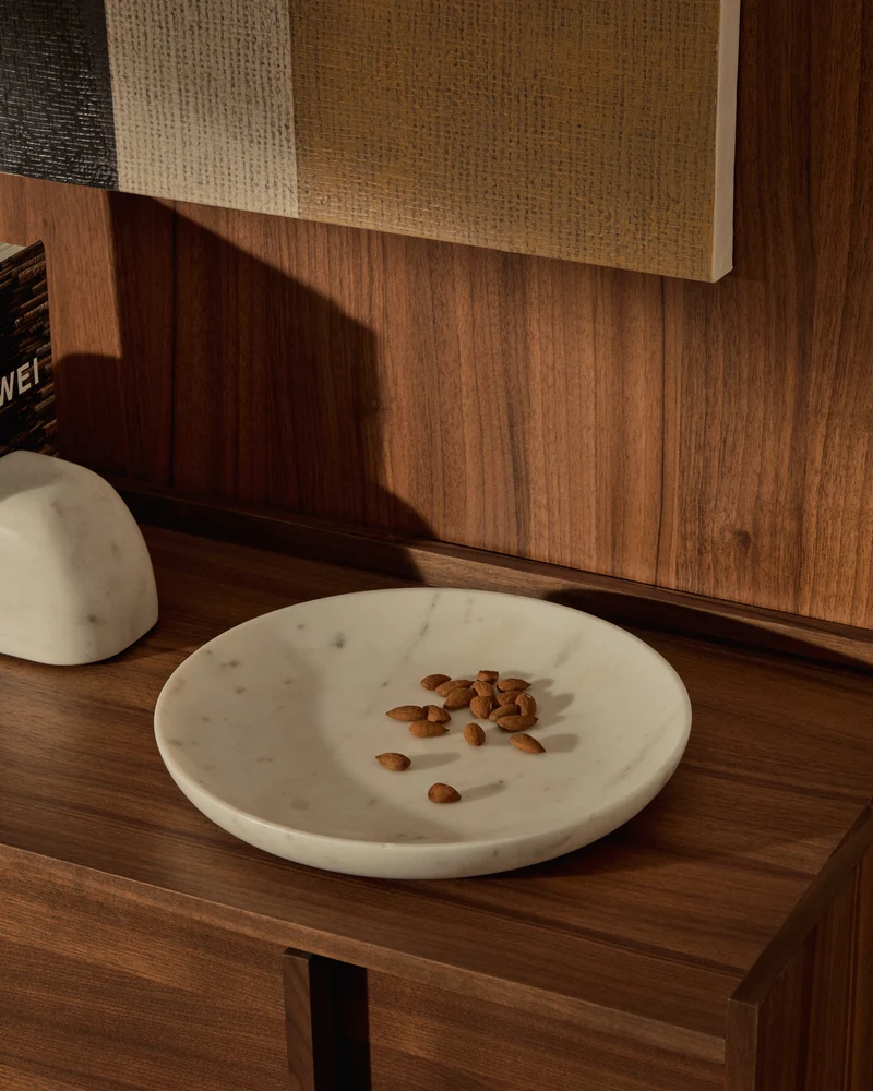 Ecin marble serving plate - Large