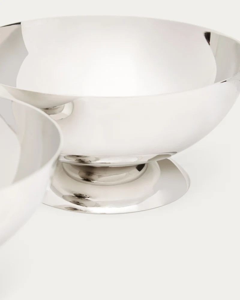 Nirela set of 2 stainless steel bowls