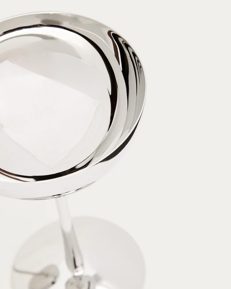Nirela set of 2 stainless steel glasses