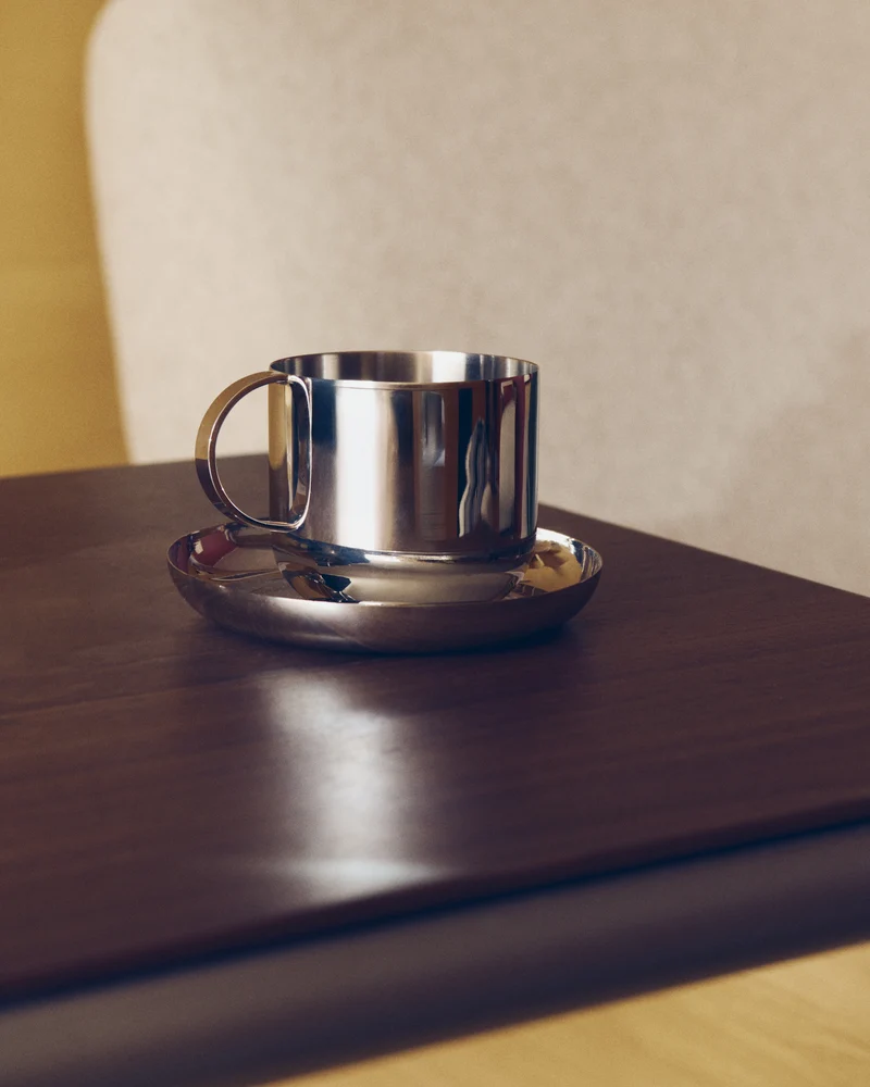 Nirela set of 2 stainless steel cups