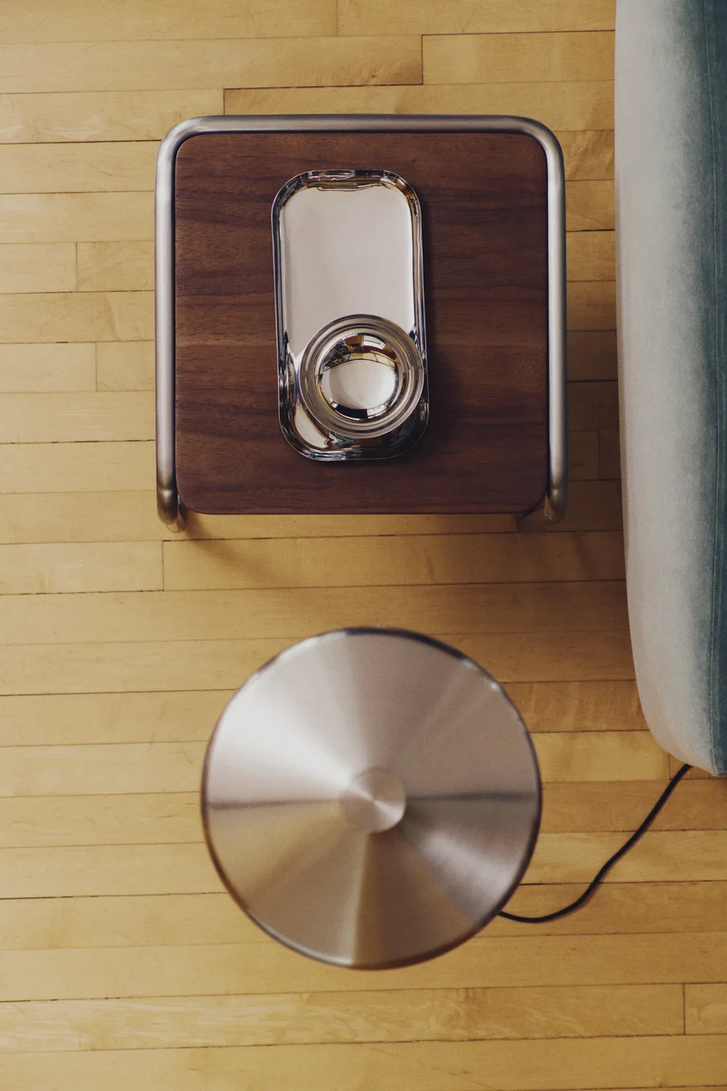 Nirela set of 2 stainless steel trays