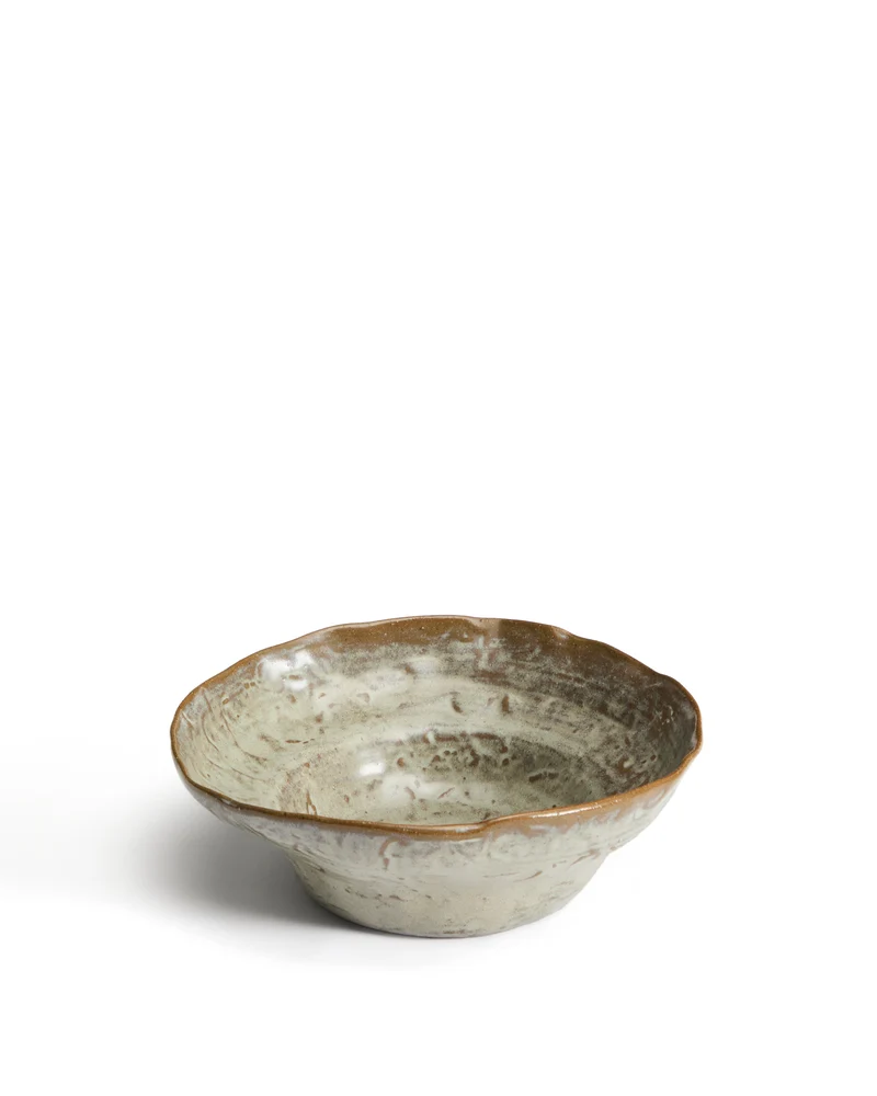 Alenia soup bowl in grey ceramic