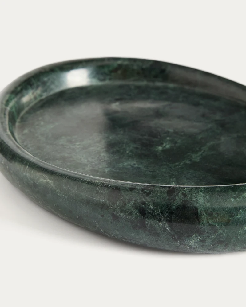 Lenorel Tray in Green Marble - Small