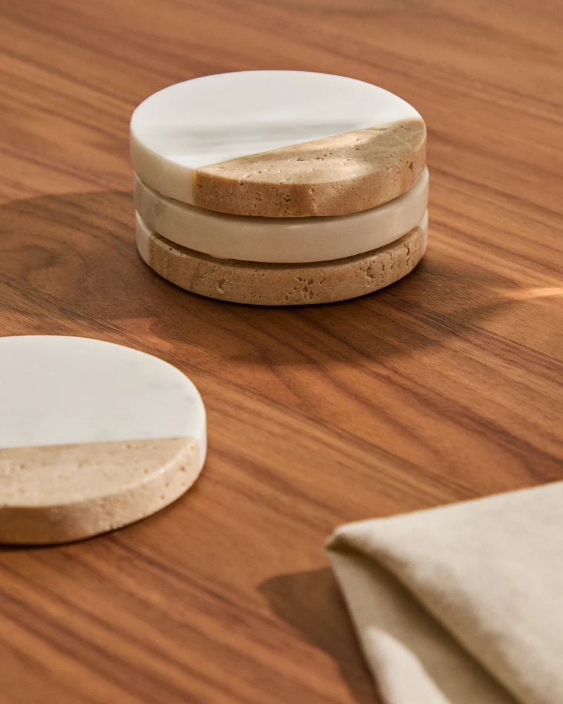 Nivol set of 4 coasters