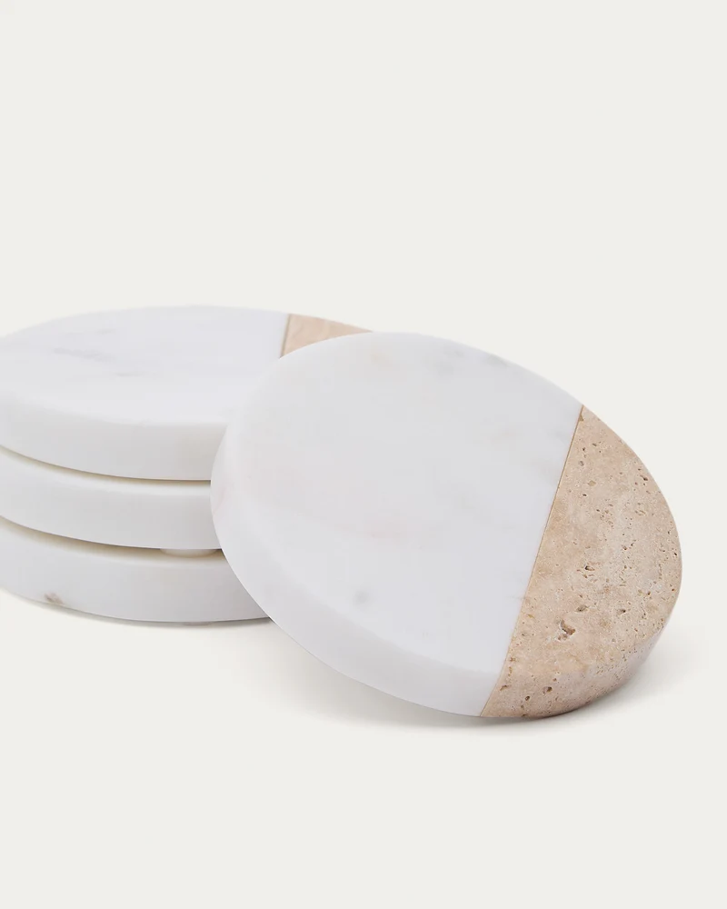 Nivol set of 4 coasters